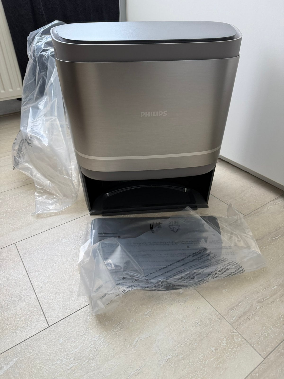Philips 9000 Robotstofzuiger  Leegstation, Stofzak, Philips, Automatisch legen, Nieuw