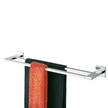 Tiger handdoekrek Items dubbel chroom, Ophalen of Verzenden, Zo goed als nieuw, Overige kleuren, Handdoekenrek