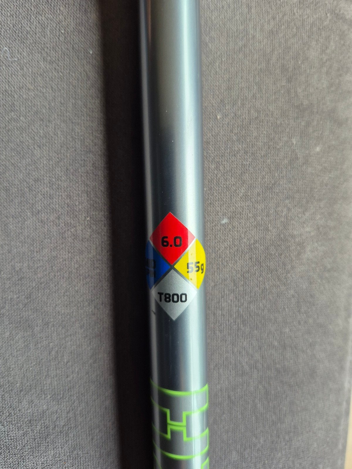 HZRDUS 55g golf shaft - Mid Spin, T800, 6.0, Sport en Fitness, Ophalen of Verzenden