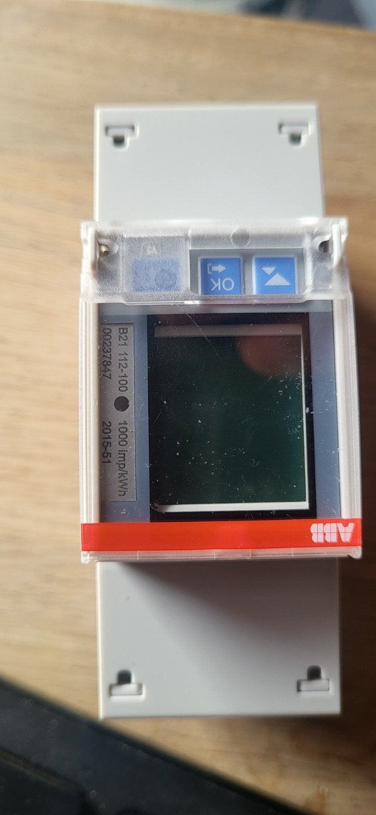 ABB B21 112-100 kWh Meter met Modbus, Ophalen of Verzenden, Zo goed als nieuw, ABB