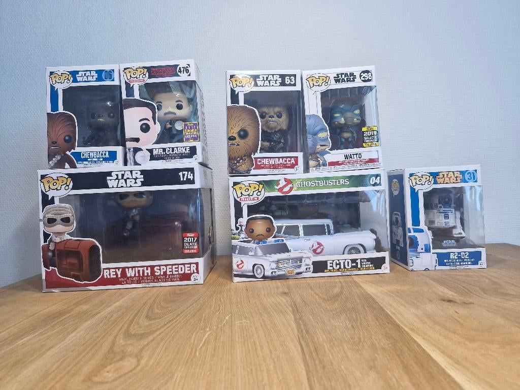 Verschillende Funko Pops, Verzamelen, Ophalen of Verzenden, Zo goed als nieuw