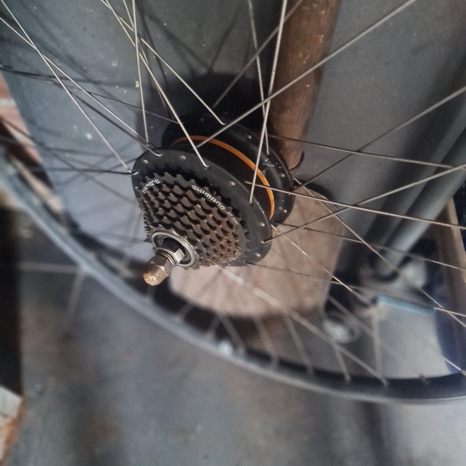 Gratis voorwielen en achterwiel  van Qwic etc, Fietsen en Brommers, Fietsonderdelen, Ophalen of Verzenden, Motor