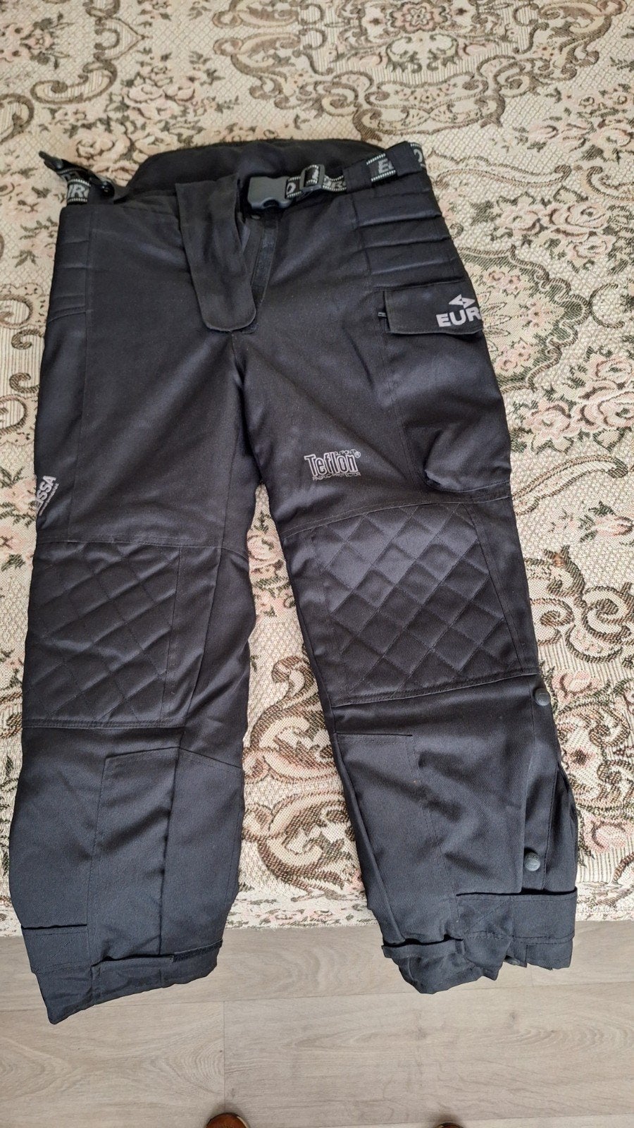 Motorbroek Goretex XL zwart - Euro Motors, Ophalen, Heren, Broek | textiel, Euro Motors