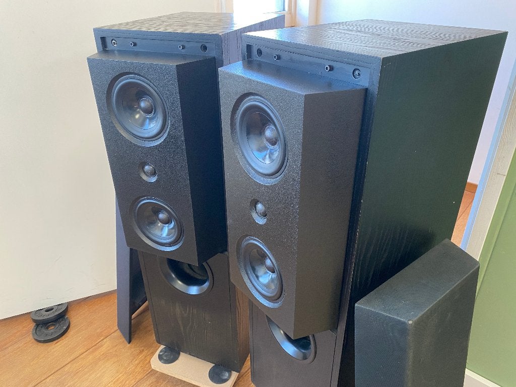 Kef 104.2 gereviseerd, Ophalen, Gebruikt, 120 tot 150 watt, Speakerset