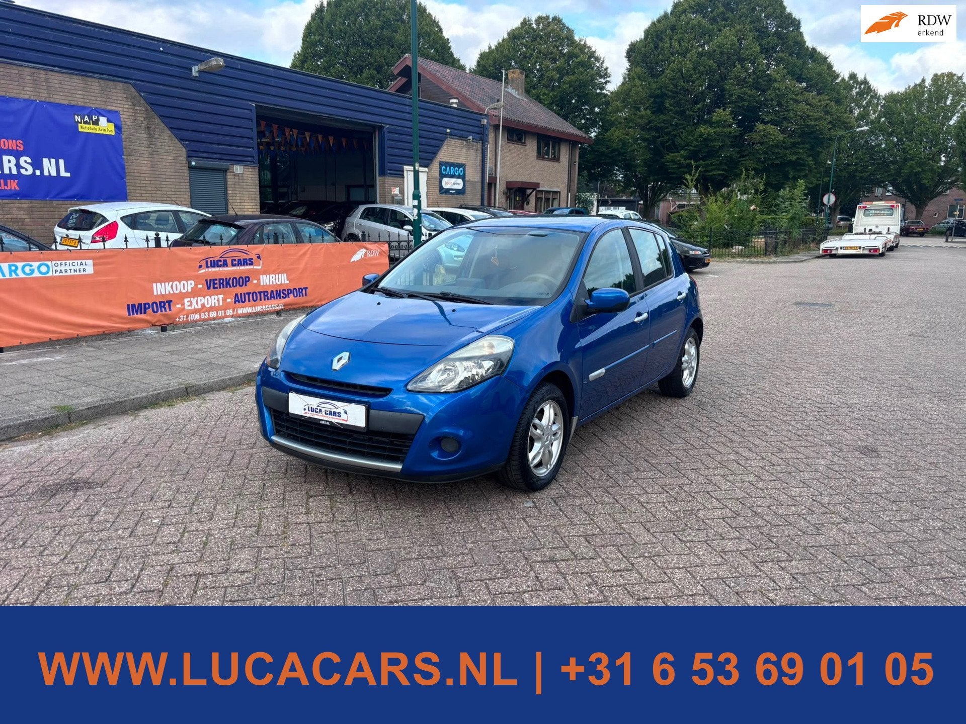 Renault Clio 1.2 Special Line Airco Navi NIEUWE APK!, Voorwielaandrijving, 535 kg, Gebruikt, 4 cilinders
