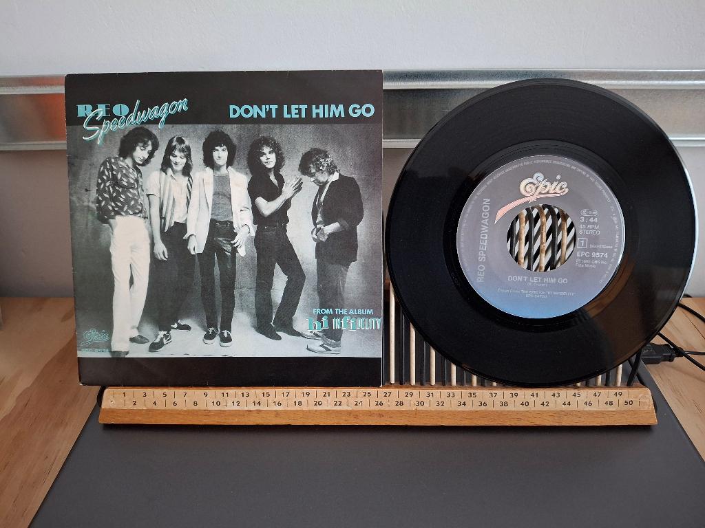 REO Speedwagon-Don't let him go(743) 2,50 euro vaste prijs, 7 inch, Single, Ophalen of Verzenden, Zo goed als nieuw