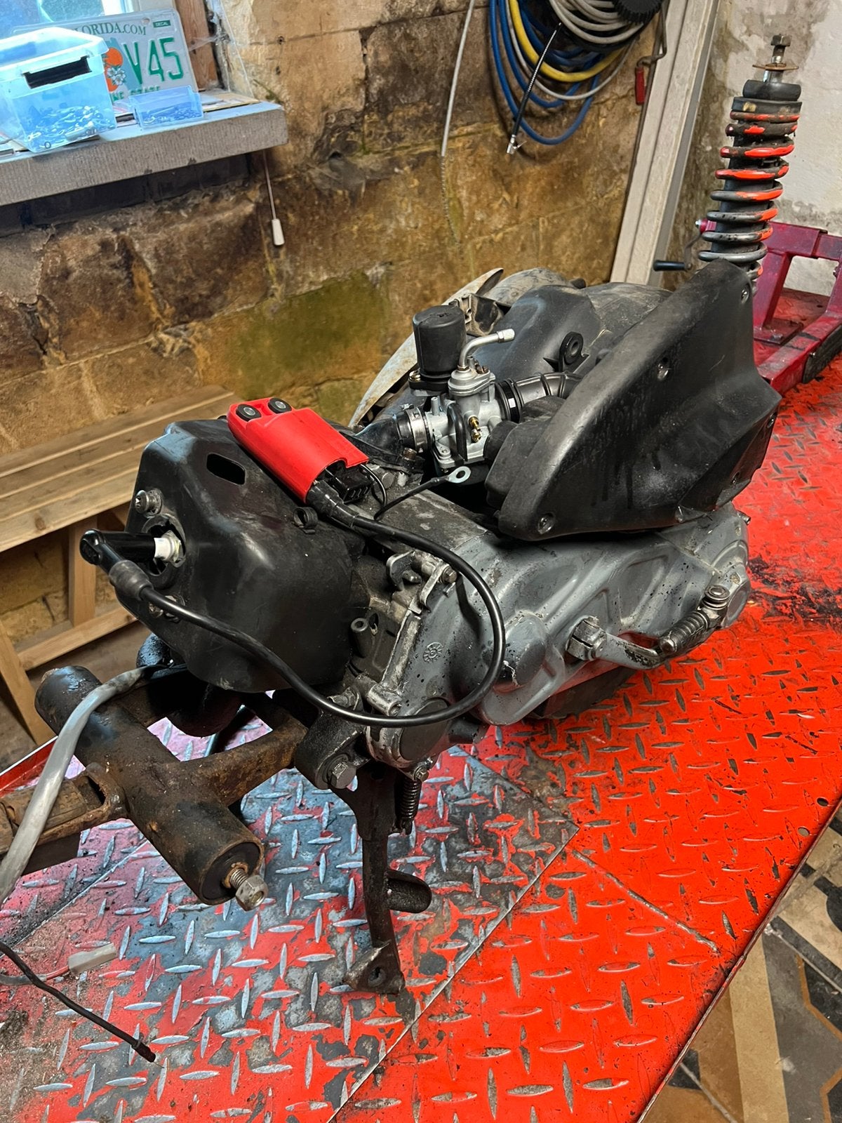Piaggio 50cc 2takt blok Plug and Play, Ophalen, Zo goed als nieuw, Blok, Piaggio