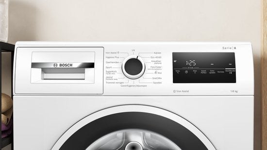 Foto 3 van Bosch wasmachine WAN2827BNL - Serie 4 - met stoom