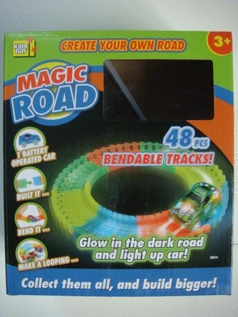 Kids fun Magic Road - Magische weg, Kinderen en Baby's, Speelgoed | Racebanen, Overige merken, Racebaan, Zelf te bouwen, Ophalen of Verzenden