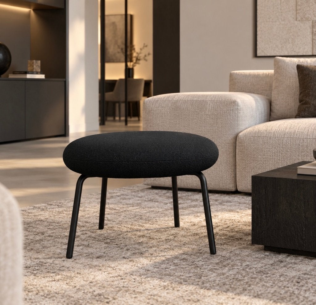 Lensvelt hocker voetenbank nieuw twv € 177,00 Moooi, 50 tot 75 cm, Nieuw, Ophalen of Verzenden, Artifort interstuhl Pedrali Thonet Ahrend