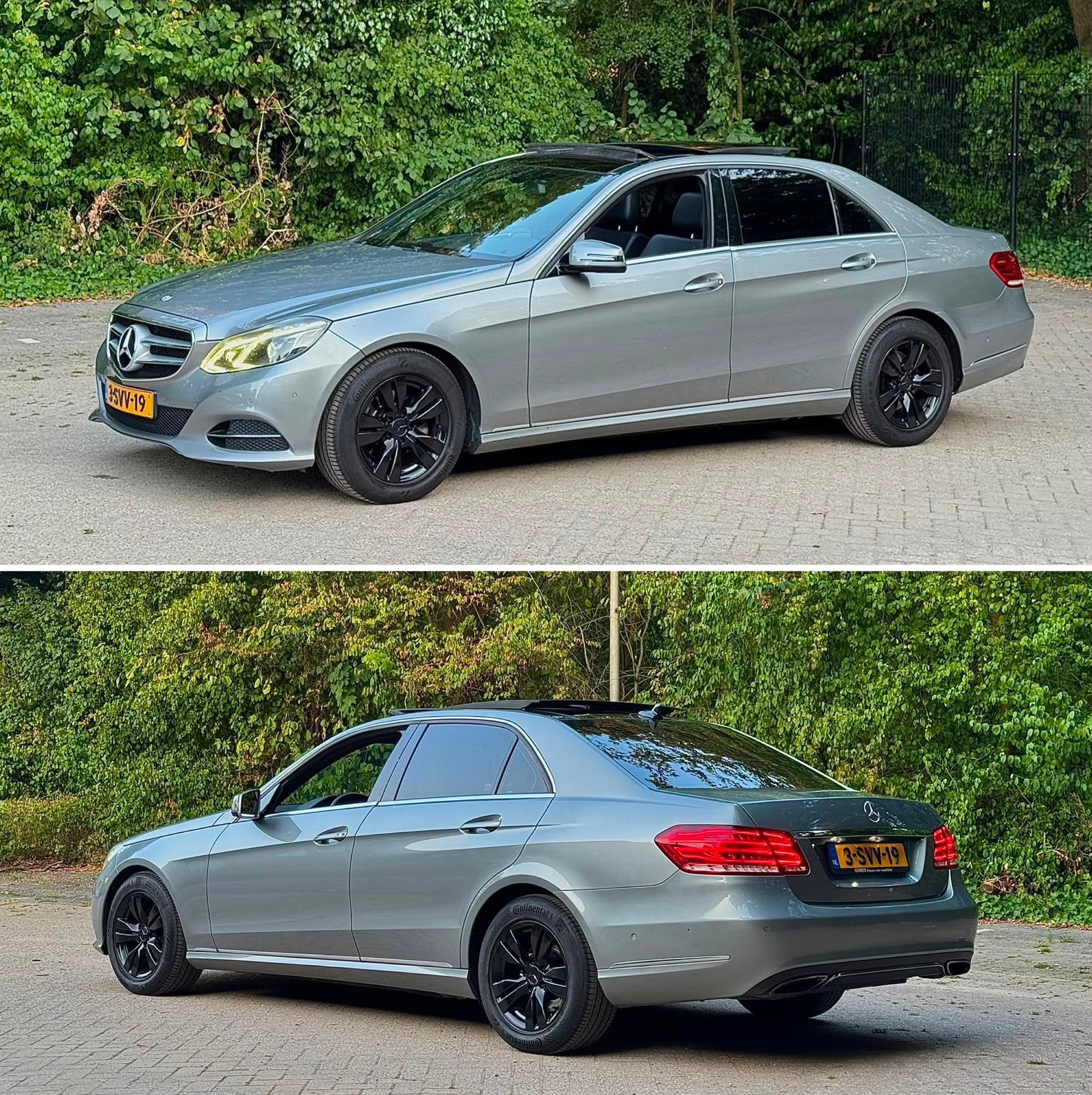 Mercedes-Benz E-Klasse E200 CDI BE Aut7 Grijs, Auto's, Mercedes-Benz, Automaat, 4 cilinders, Diesel, Particulier