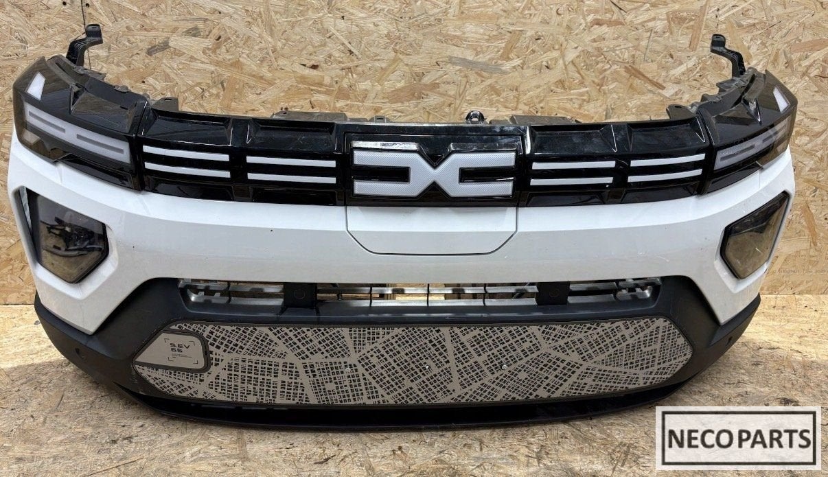 DACIA SPRING VOORKOP BUMPER KOELER SCHERM MOTORKAP KOPLAMP, Dacia, Gebruikt, -, Ophalen of Verzenden
