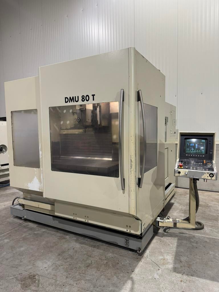 Deckel Maho DMU 80 T CNC freesbank / bewerkingscentrum, Doe-het-zelf en Verbouw, Gereedschap | Freesmachines, Ophalen, Elektrisch