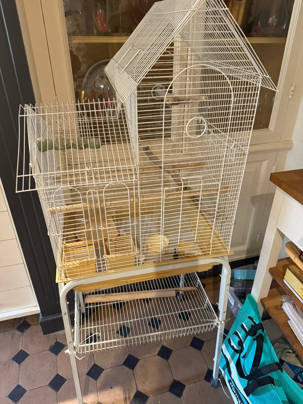 Small cage, Ophalen, Zo goed als nieuw, Hout, Vogelkooi