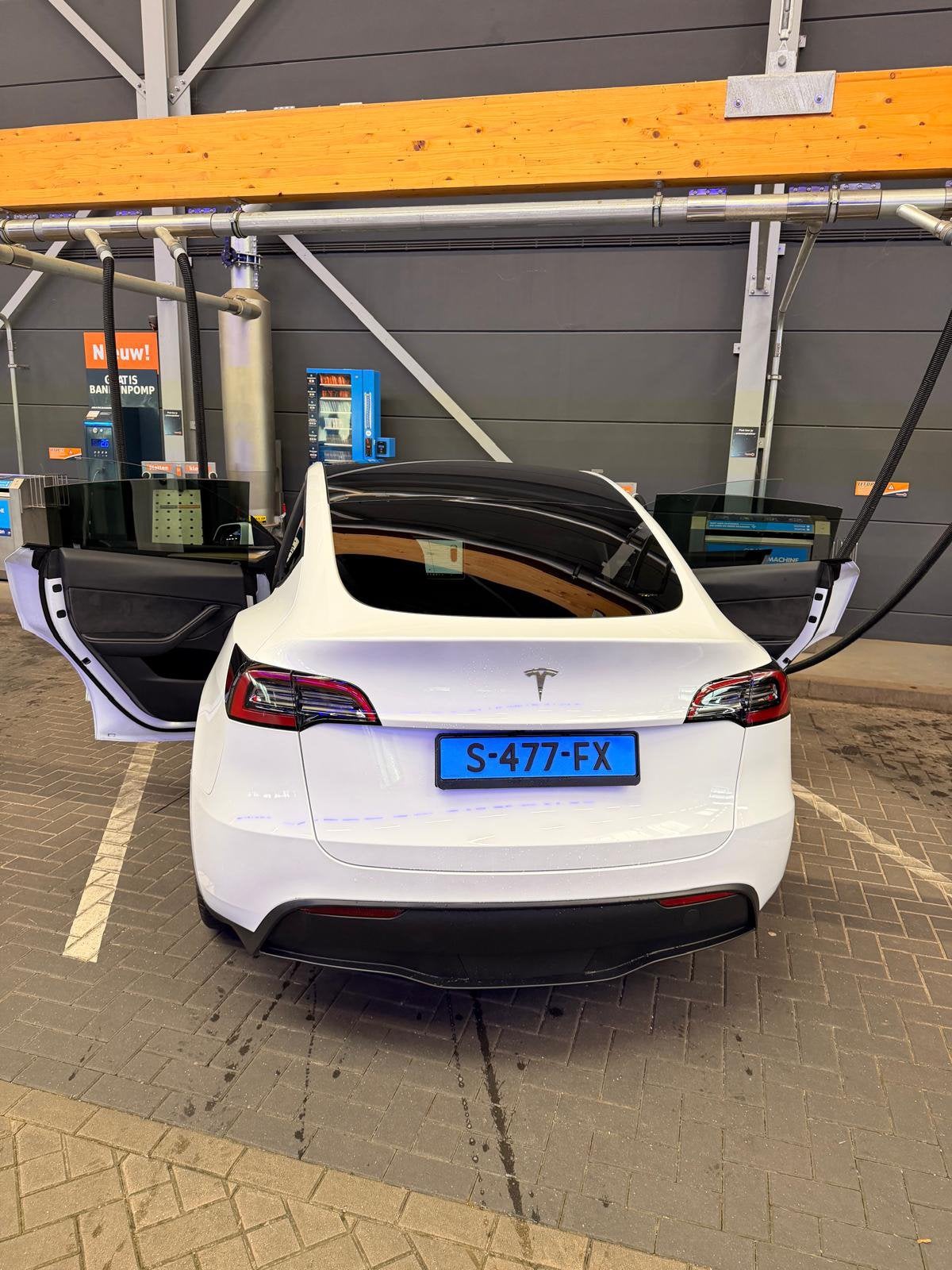 Tesla Model Y 2022 Wit, Auto diversen, Ophalen