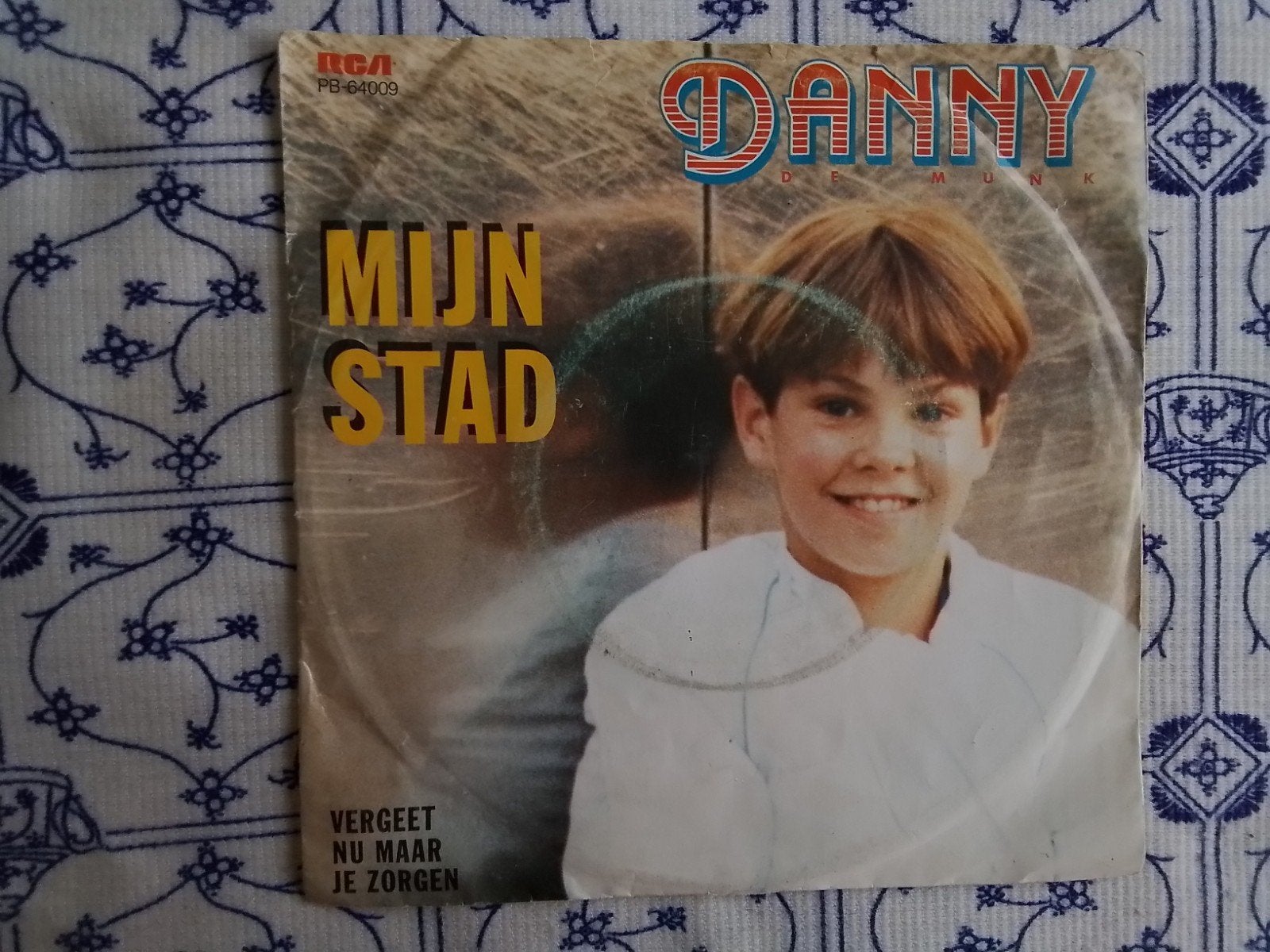 Danny de munk               Mijn stad, Cd's en Dvd's, Vinyl Singles, Ophalen of Verzenden, Zo goed als nieuw, Nederlandstalig
