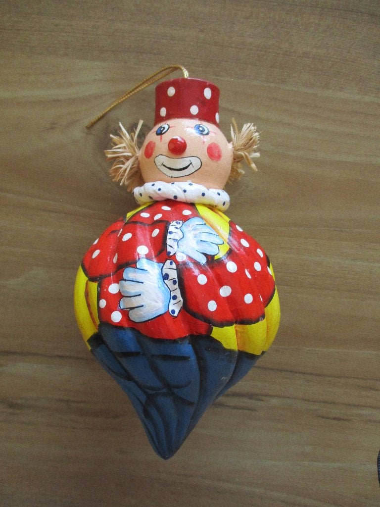 Woondecoratie clown - Hangend - mobiel clown, Ophalen of Verzenden, Zo goed als nieuw, Meerkleurig