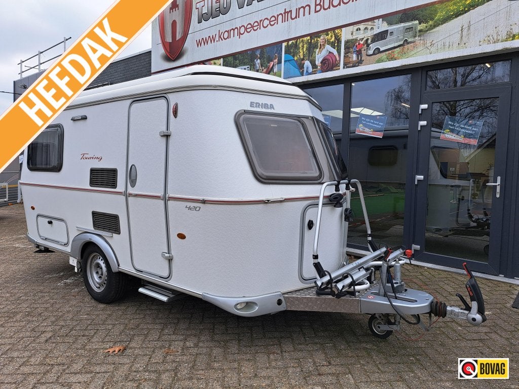 Eriba Triton 420 Touring, Caravans en Kamperen, Overige typen, Tot en met 2, Schokbreker, Bedrijf