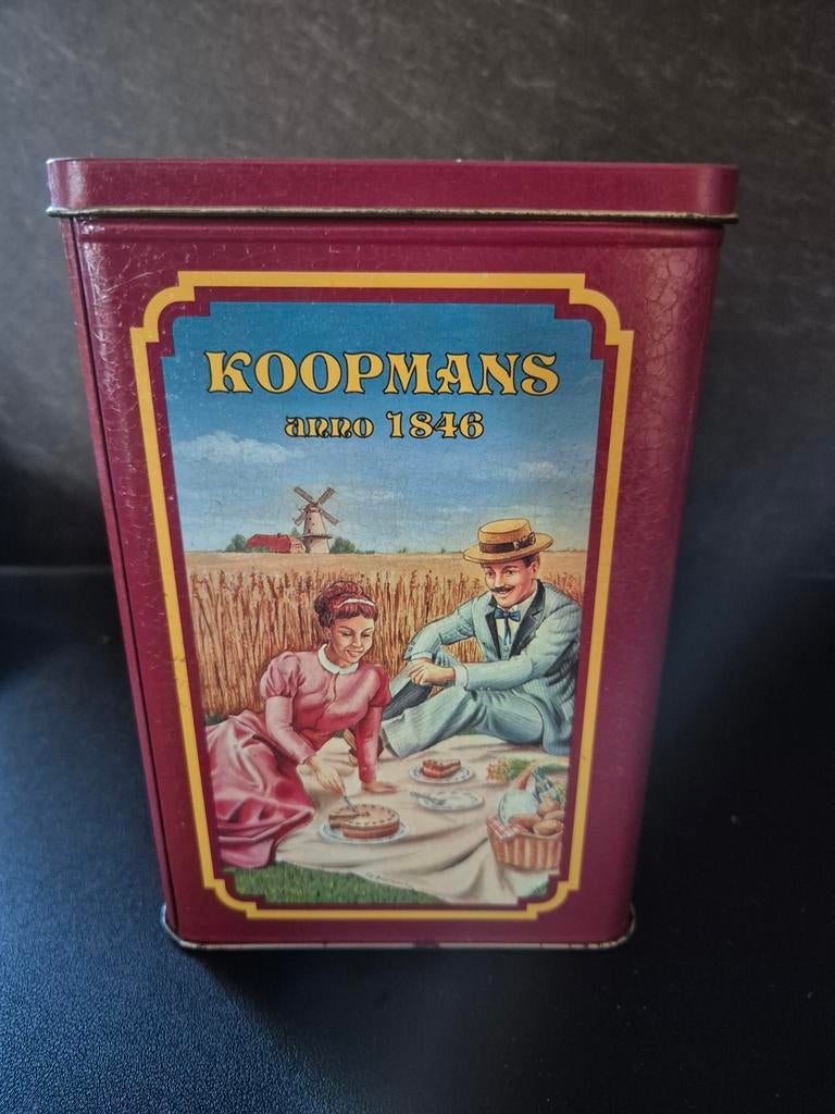 Koopmans blik, Ophalen of Verzenden, Gebruikt, Overige