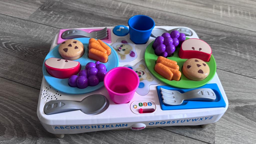 Fisher-Price Eetset, Kinderen en Baby's, Speelgoed | Fisher-Price, Ophalen, Zo goed als nieuw, Speelset