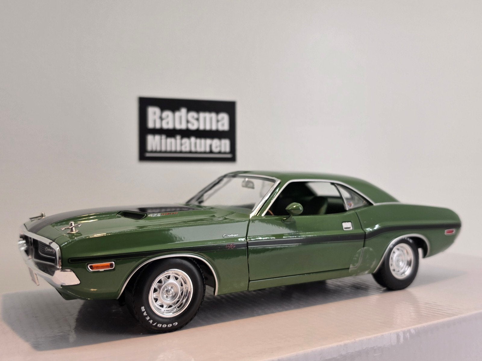 1970 Dodge challenger R/T Hemi - MR Norm's - 1:18 Greenlight, Auto, Nieuw, Ophalen of Verzenden, Greenlight