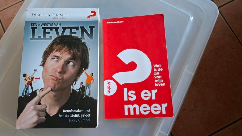 Alpha Cursus Boeken: Een Kwestie van Leven & Werkboek, Ophalen of Verzenden, Gelezen, Nicky Gumbel, Christendom | Protestants