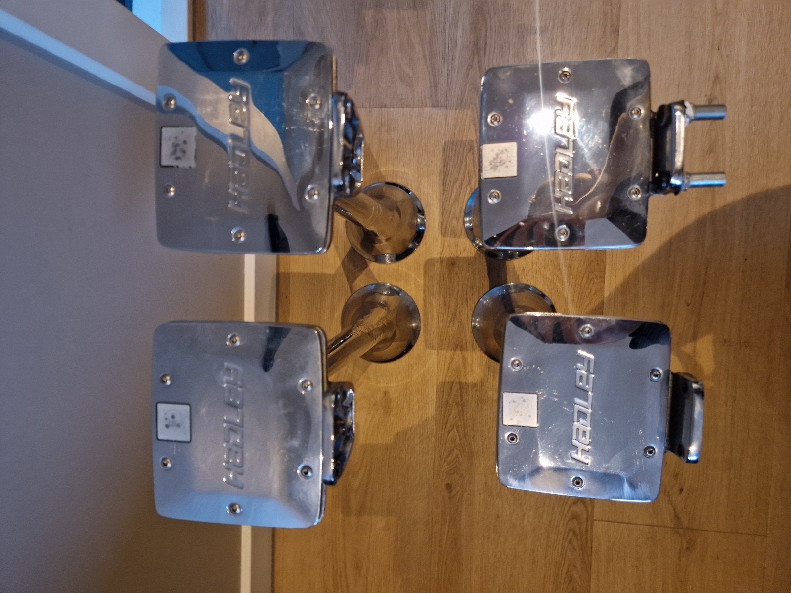 Set van 4 Hedley luchthoorns - Chroom, Ophalen, Gebruikt, Universele onderdelen