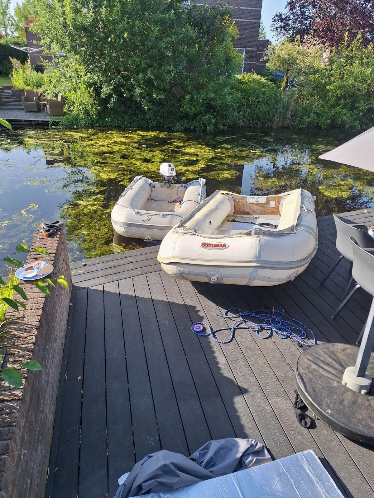 Ruberboot met 5pk yamaha 4takt, Ophalen of Verzenden