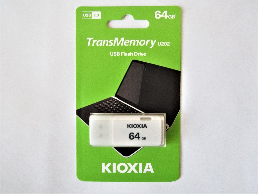 Kioxia (Toshiba) TransMemory USB 2.0 stick 64GB nieuw, Computers en Software, USB Sticks, Nieuw, 64 GB, Ophalen of Verzenden