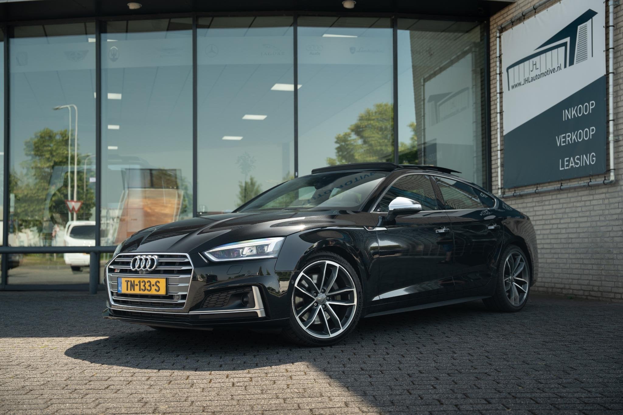 Audi S5 Sportback 3.0 TFSI Quattro*PANO*CARBON*ACC*B&O*RS-ZE, Auto's, Audi, Gebruikt, Euro 6, 2995 cc, Zwart