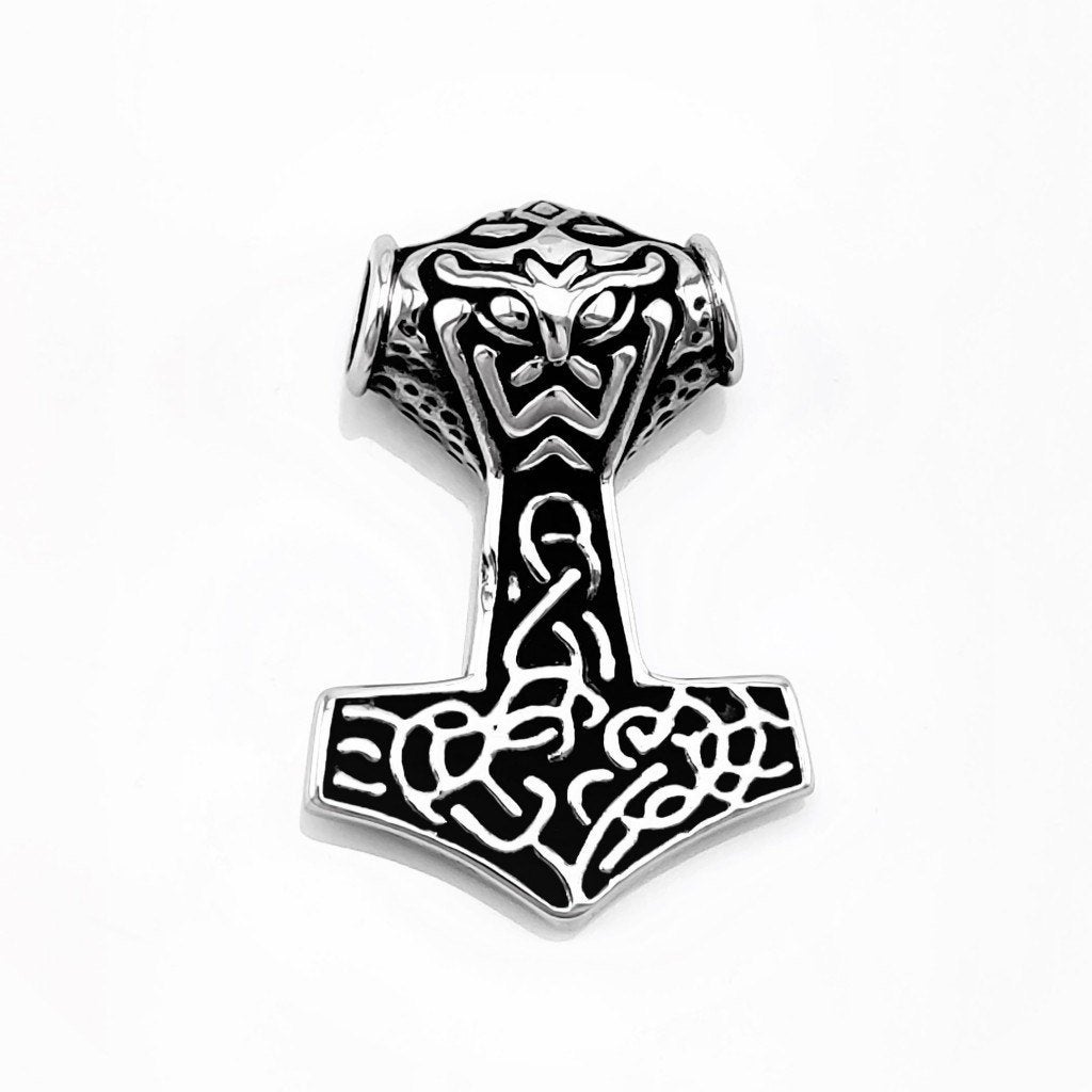 Roestvrij Stalen Thor s Hammer Hanger RVS, Staal, Birgitta-Gracht 33, 6465 EL Kerkrade, Nederland, Verzenden, Nieuw