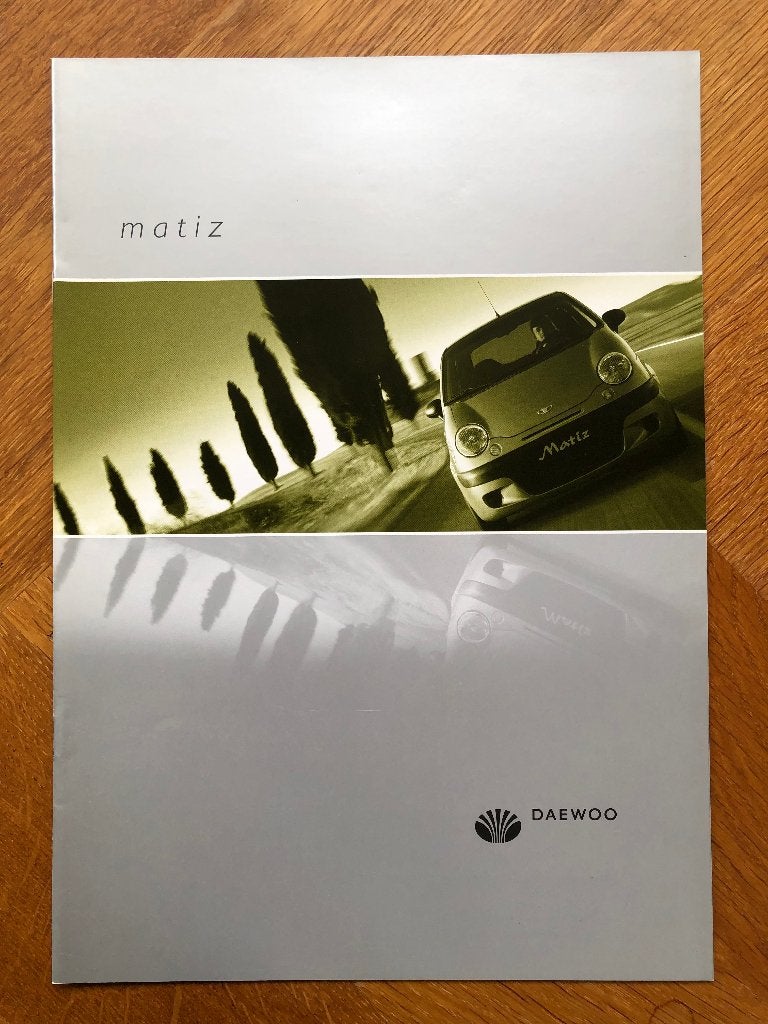 Daewoo Matiz folder model 2002, Daewoo, Verzenden, Nieuw, Overige merken
