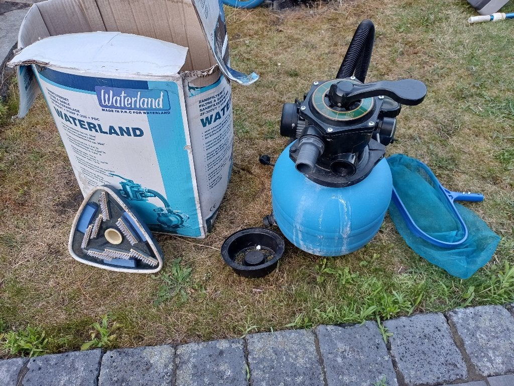 Zandfilter set en losse grote zandfilter, Ophalen, Gebruikt, Filter