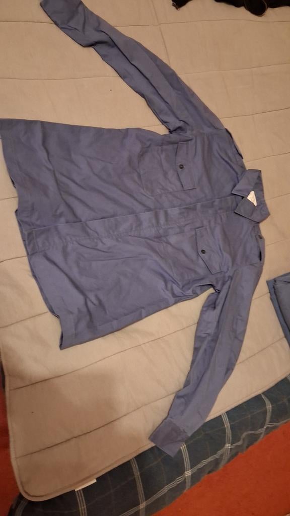 Koninklijke Marine werk tenue overhemden en broeken blauw., Ophalen of Verzenden