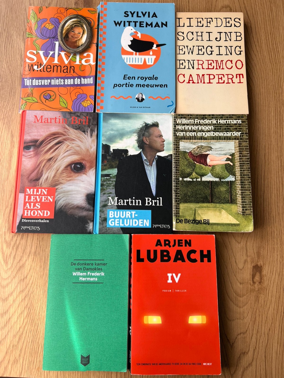 8x literatuur Sylvia Witteman, Bril, Lubach, Hermans, Camper, Ophalen of Verzenden, Gelezen