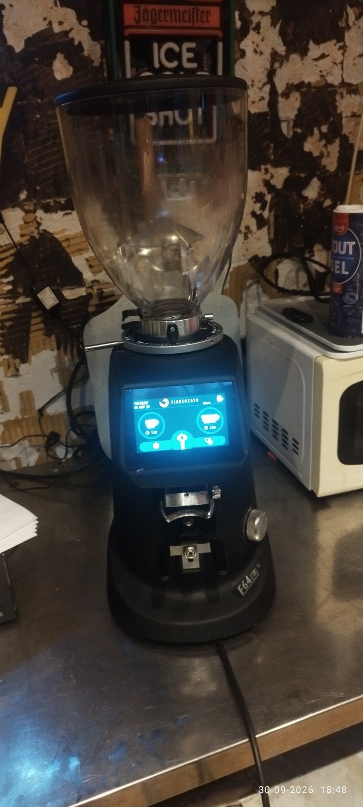 Koffiemolen Fiorenzato  - Zo goed als nieuw, Ophalen, Overige modellen, 10 kopjes of meer, Koffiebonen