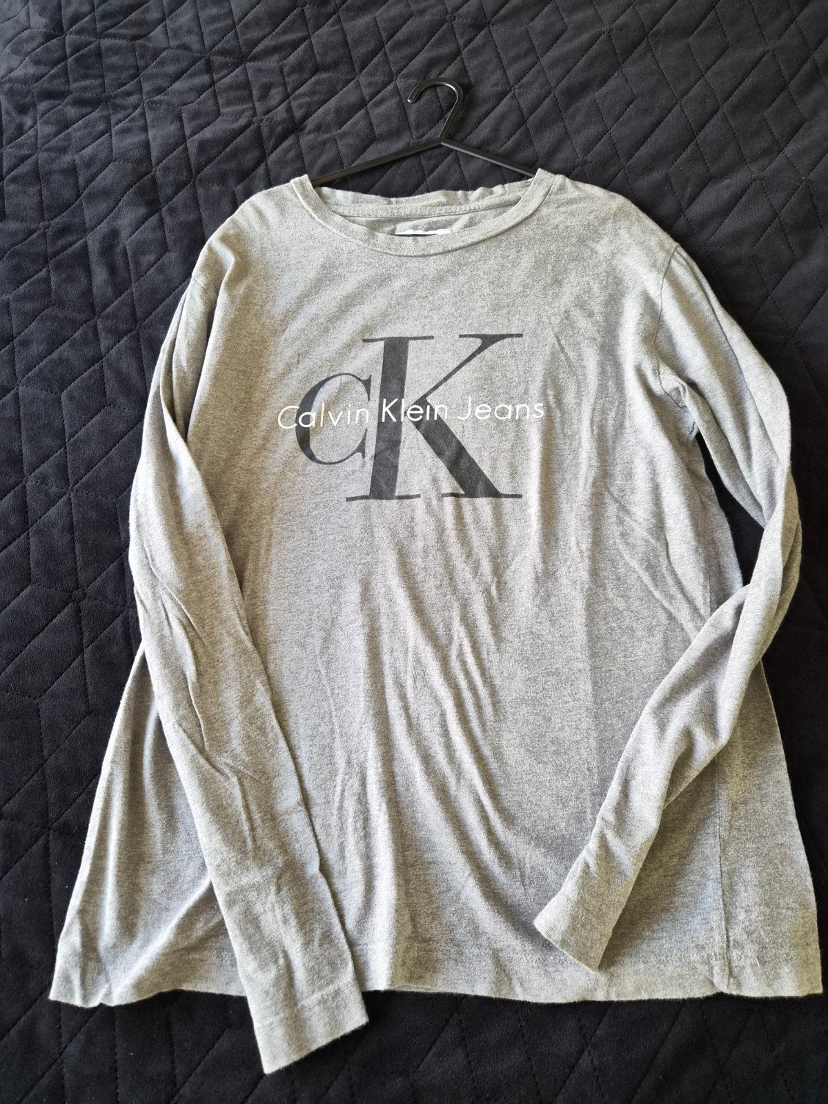 Calvin Klein  shirt maat S, Ophalen, Grijs, Gedragen, Calvin Klein Jeans