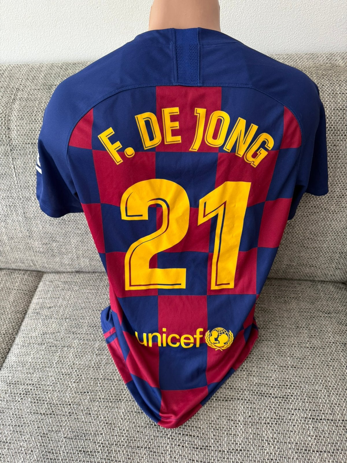 FC Barcelona voetbalshirt - Frenkie de Jong - Nike - WK, Ophalen of Verzenden, Zo goed als nieuw, Buitenlandse clubs, Shirt