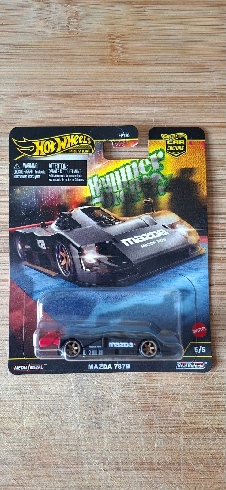 hotwheels premium mazda 787B, Ophalen of Verzenden, Nieuw