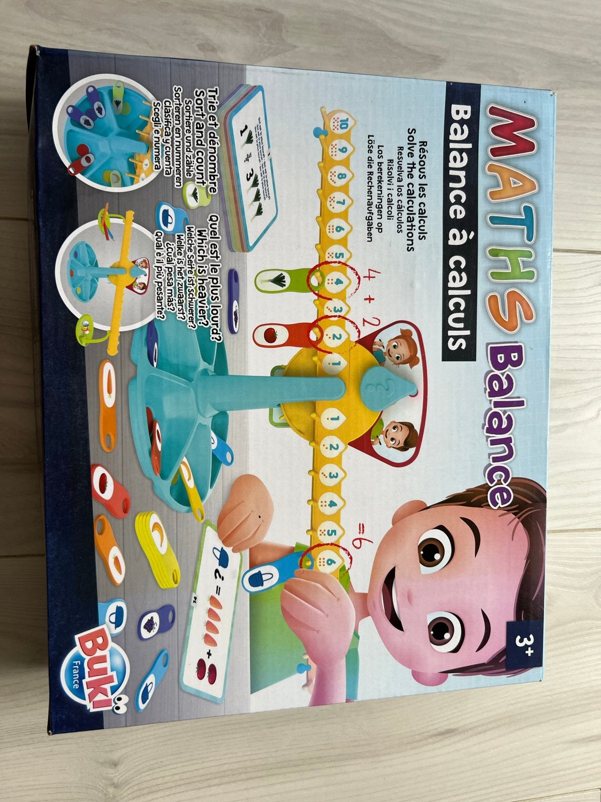 Buki Maths Balance Educatief Rekenspeelgoed, Kinderen en Baby's, Speelgoed | Educatief en Creatief, Ophalen, Nieuw, Rekenen