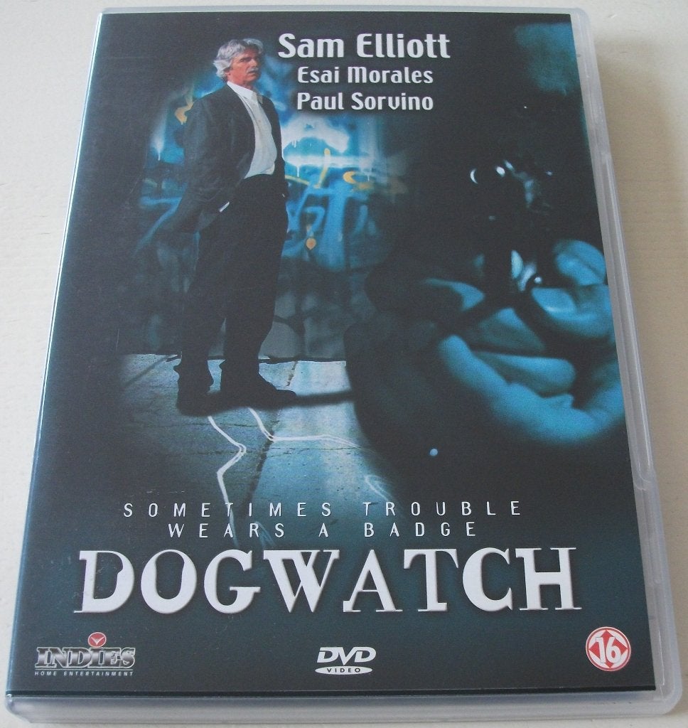 Dvd *** DOGWATCH *** Sometimes Trouble Wears a Badge, Engels, Vanaf 16 jaar, Nederlands, Actiethriller