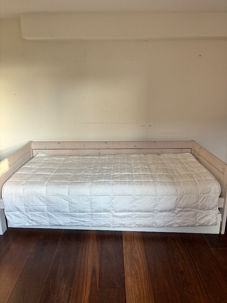Lifetime bed, 85 tot 100 cm, Gebruikt, 180 cm of meer, Ophalen