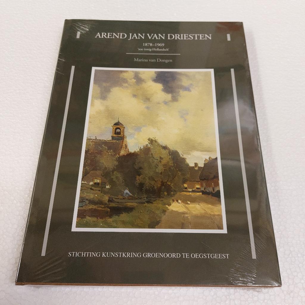 Arend Jan van Driesten BOEK NIEUW GESEALED Marina van Dongen, Verzenden, Nieuw, Schilder- en Tekenkunst