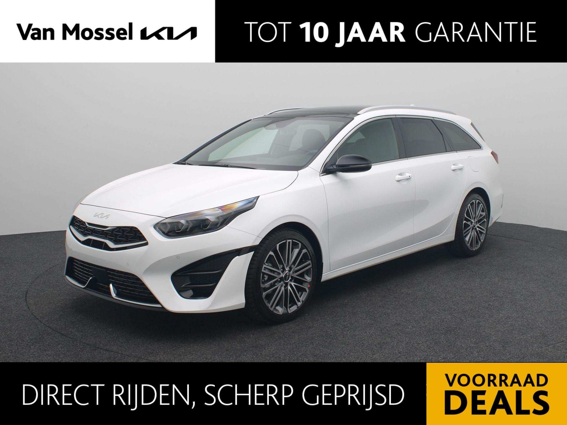 Kia Ceed Sportswagon 1.5 T-GDi GT-PlusLine | Automaat | DEMO, Auto's, Kia, 4 cilinders, 610 kg, Wit, Origineel Nederlands