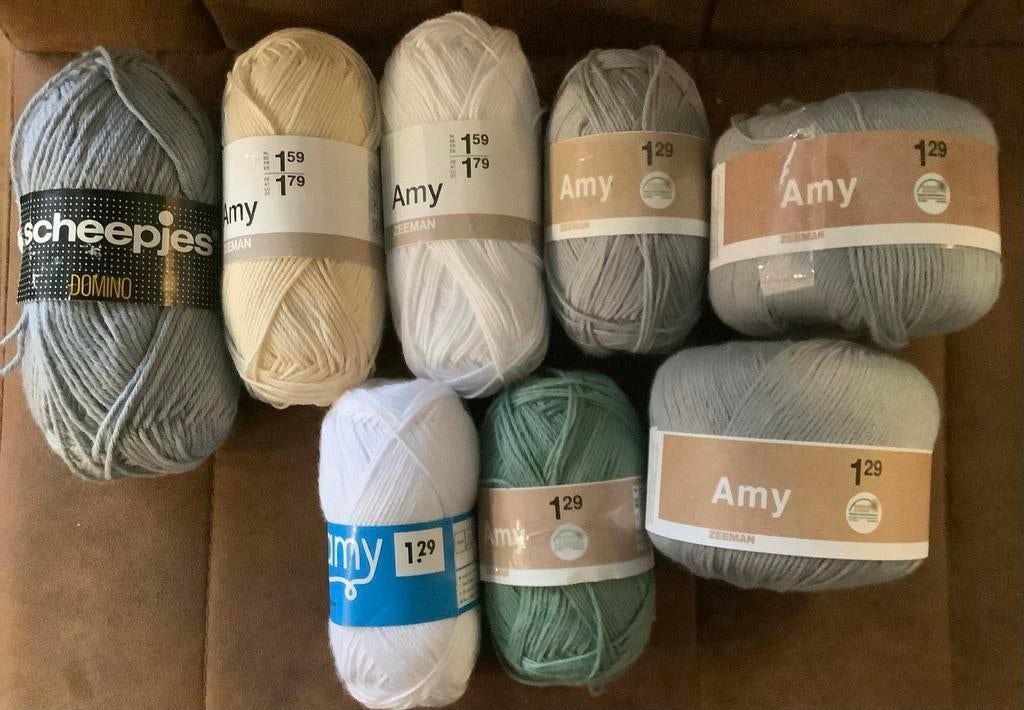 Amy garen en Scheepjes Domino, Ophalen of Verzenden, Nieuw, Breien of Haken, Wol of Garen