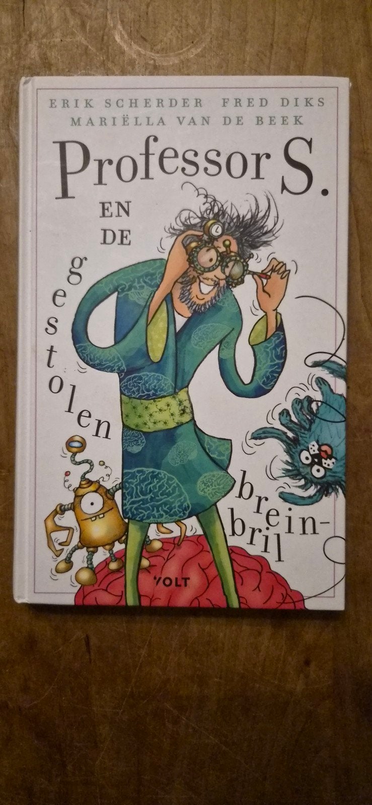 Professor S. en de gestolen breinbril - Erik Scherder, Boeken, Ophalen of Verzenden