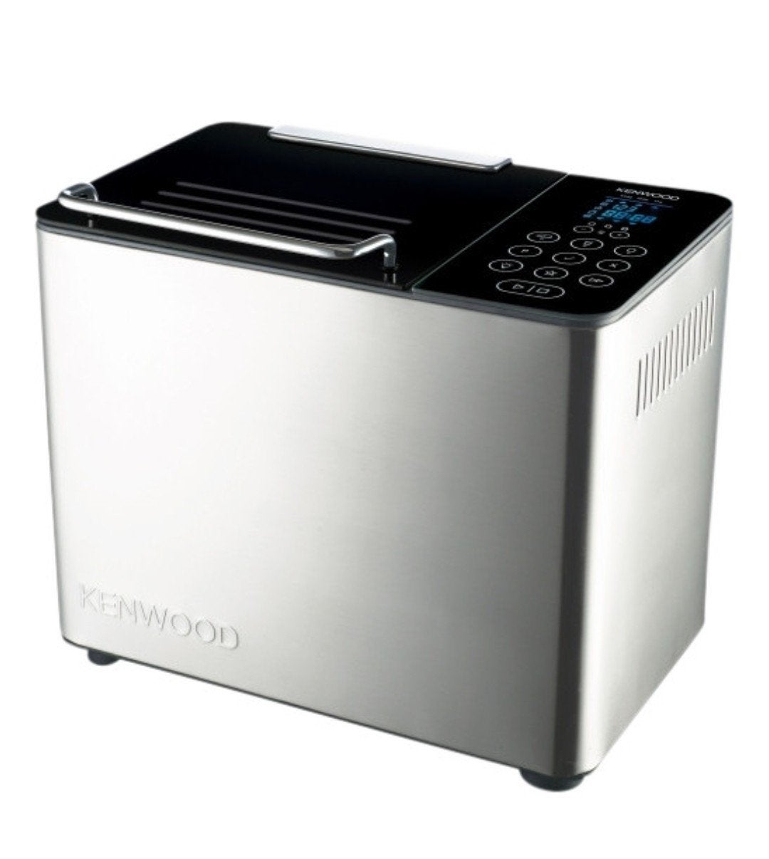Kenwood Broodbakmachine BM450 - Zilver/Zwart, Met timer, Gebruikt, 800 tot 1200 gram deeg, Ophalen of Verzenden