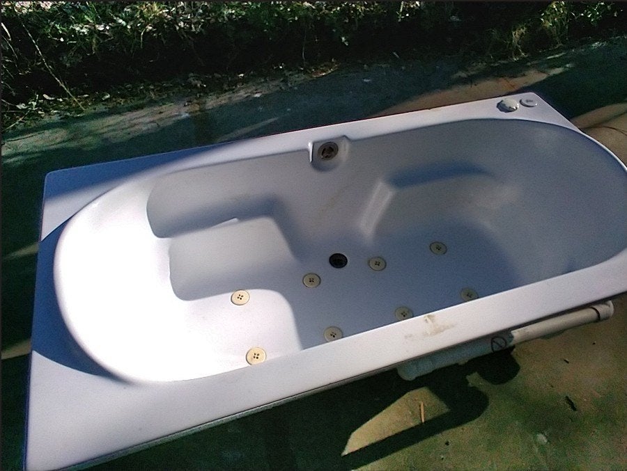 Jacuzzi Riho Whirlpool.bv  1M7 1CB2, Ophalen, Gebruikt, Filter, Inbouw