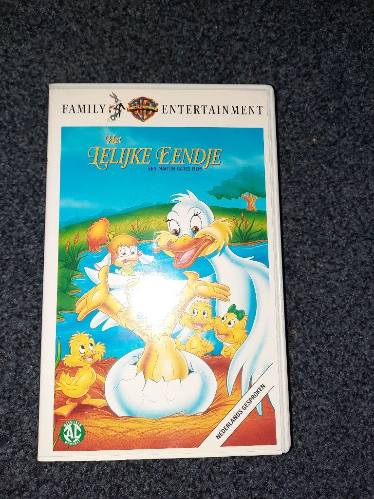 HET LEIJKE EENDJE! Mooie Tekenfilm Op VIDEO!, Tekenfilm, Verzenden, Alle leeftijden, Zo goed als nieuw