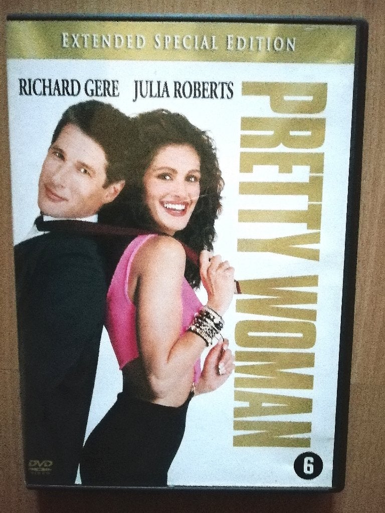 pretty woman  ( julia roberts en richard gere ), Cd's en Dvd's, Alle leeftijden, Ophalen of Verzenden, Zo goed als nieuw, Romantische komedie